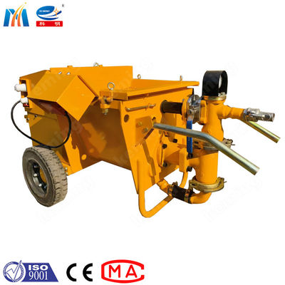 CE Mortar Pump Single Cylinder Mortar Grouting Machine For Bridge Repair Project